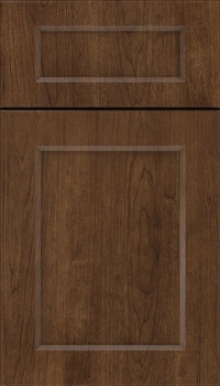 Coventry 5pc Thermofoil cabinet door in Woodgrain Black Bean