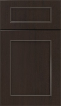 Coventry 5pc Thermofoil cabinet door in Woodgrain Sambuca