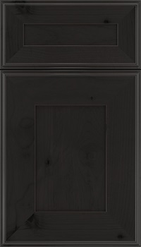Elan 5pc Alder flat panel cabinet door in Charcoal