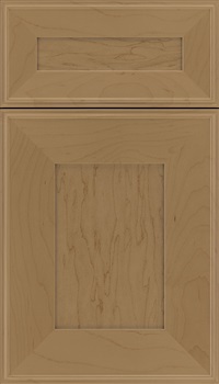 Elan 5pc Maple flat panel cabinet door in Tuscan