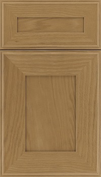 Elan 5pc Oak flat panel cabinet door in Tuscan