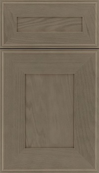 Elan 5pc Oak flat panel cabinet door in Winter