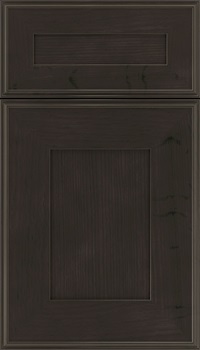 Elan 5pc Rift Oak flat panel cabinet door in Thunder