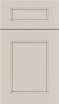 Lexington 5pc Maple recessed panel cabinet door in Cirrus with Pewter glaze