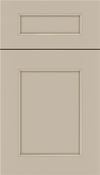 Lexington 5pc Maple recessed panel cabinet door in Moonlight
