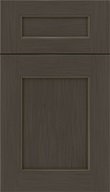 Lexington 5pc Maple recessed panel cabinet door in Weathered Slate