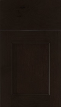 Lexington Alder recessed panel cabinet door in Espresso