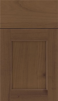 Lexington Alder recessed panel cabinet door in Sienna