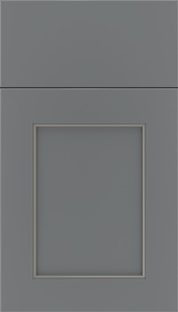 Lexington Maple recessed panel cabinet door in Cloudburst with Smoke glaze