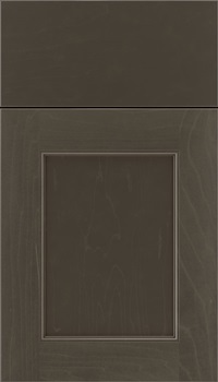 Lexington Maple recessed panel cabinet door in Thunder