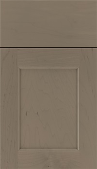 Lexington Maple recessed panel cabinet door in Winter