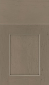 Lexington Maple recessed panel cabinet door in Winter with Pewter glaze