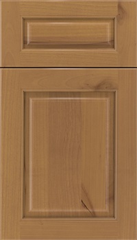 Marquis 5pc Alder raised panel cabinet door in Ginger