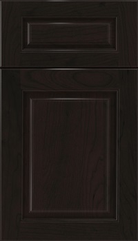 Marquis 5pc Cherry raised panel cabinet door in Espresso