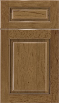 Marquis 5pc Cherry raised panel cabinet door in Tuscan