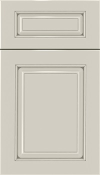 Marquis 5pc Maple raised panel cabinet door in Cirrus with Pewter glaze