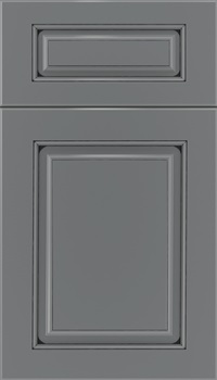 Marquis 5pc Maple raised panel cabinet door in Cloudburst with Black glaze
