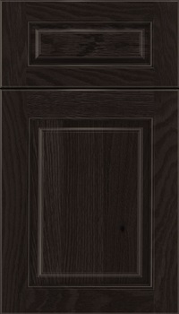 Marquis 5pc Oak raised panel cabinet door in Charcoal