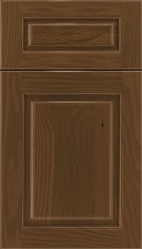 Marquis 5pc Oak raised panel cabinet door in Sienna