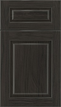 Marquis 5pc Oak raised panel cabinet door in Weathered Slate