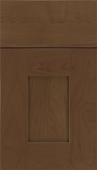 Newhaven Maple shaker cabinet door in Sienna