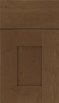Newhaven Maple shaker cabinet door in Sienna with Mocha glaze