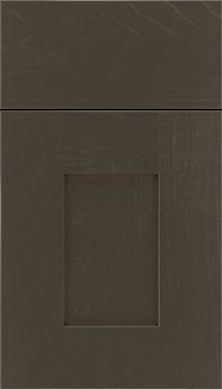 Newhaven Maple shaker cabinet door in Thunder with Black glaze