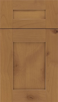 Pearson 5pc Alder flat panel cabinet door in Ginger