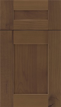 Pearson 5pc Alder flat panel cabinet door in Sienna