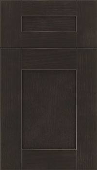 Pearson 5pc Rift Oak flat panel cabinet door in Thunder