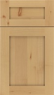 Plymouth 5pc Alder shaker cabinet door in Natural