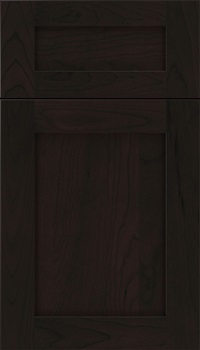 Plymouth 5pc Cherry shaker cabinet door in Espresso