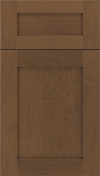 Plymouth 5pc Maple shaker cabinet door in Toffee with Mocha glaze