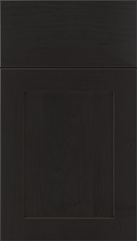 Plymouth Maple shaker cabinet door in Charcoal