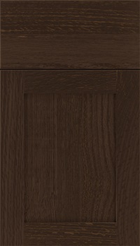 Plymouth Rift Oak shaker cabinet door in Cappuccino