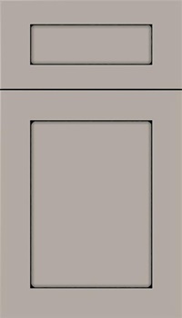 Salem 5pc Maple shaker cabinet door in Nimbus with Black glaze
