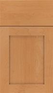 Salem Maple shaker cabinet door in Ginger