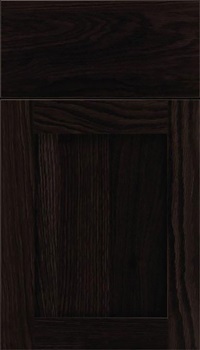 Salem Oak shaker cabinet door in Charcoal