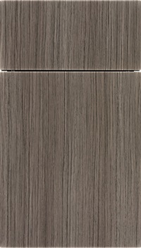 Soho Thermofoil cabinet door in Woodgrain Textured Shale
