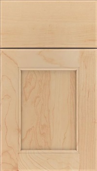 Tamarind Maple shaker cabinet door in Natural