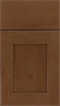 Tamarind Maple shaker cabinet door in Sienna