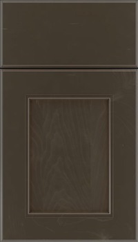 Tamarind Maple shaker cabinet door in Thunder