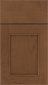 Tamarind Maple shaker cabinet door in Toffee with Mocha glaze