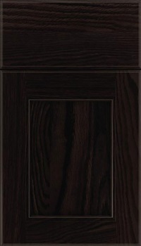 Tamarind Oak shaker cabinet door in Charcoal