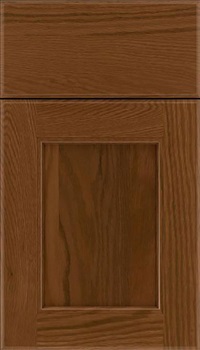 Tamarind Oak shaker cabinet door in Sienna