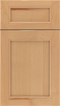 Templeton 5pc Alder recessed panel cabinet door in Natural