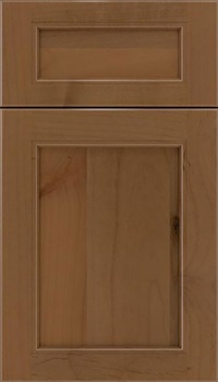 Templeton 5pc Alder recessed panel cabinet door in Tuscan