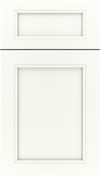 Templeton 5pc Maple recessed panel cabinet door in Whitecap