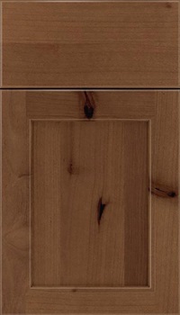 Templeton Alder recessed panel cabinet door in Toffee