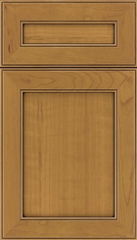 Ginger Black Glaze Cabinet Finish on Cherry - Kitchen Craft